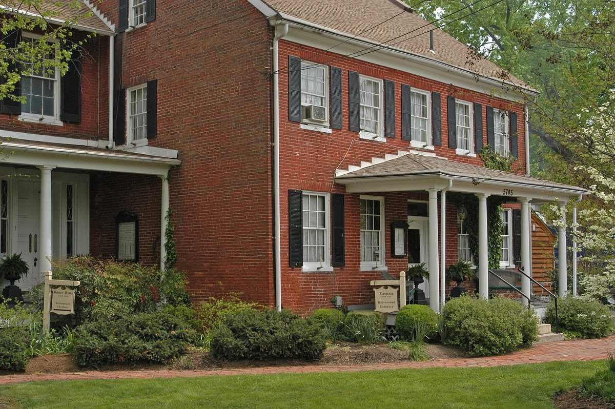 The historic Elkridge Furnace Inn in Elkridge, MD.